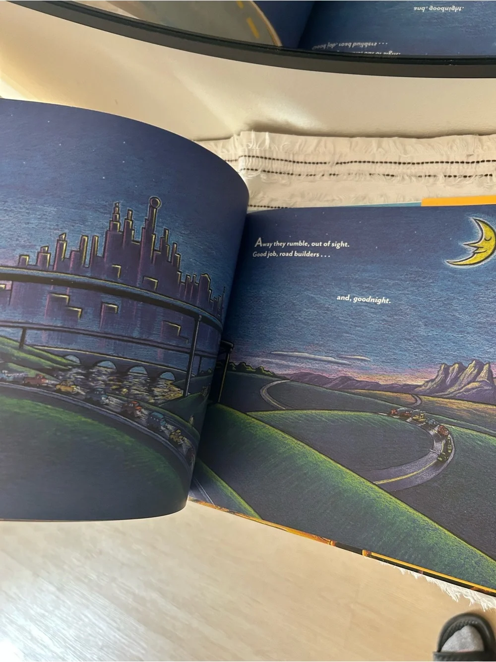 Construction Site Road Crew Coming Through Sherri Duskey Rinker Hardcover Book